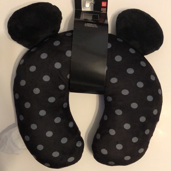 New Disney Mickey and Minnie Mouse Travel Pillow - Picture 6 of 7